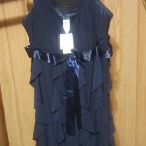 Dress barn size 18w woman's dress blue